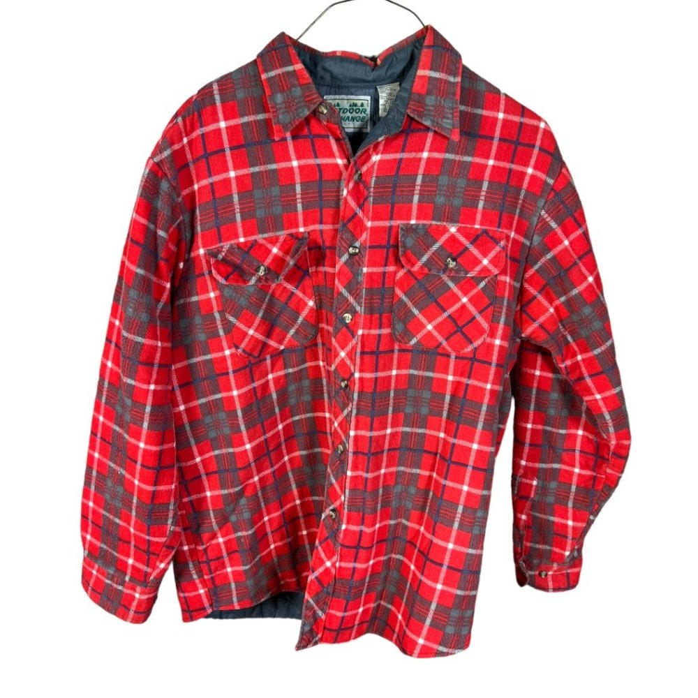 Outdoor Exchange Flannel Shacket‎